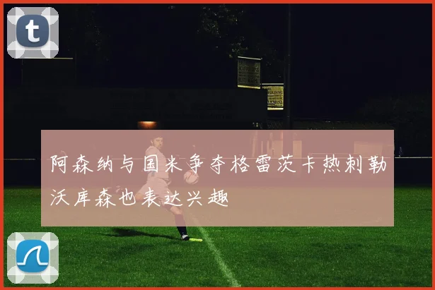 阿森纳与国米争夺格雷茨卡热刺勒沃库森也表达兴趣